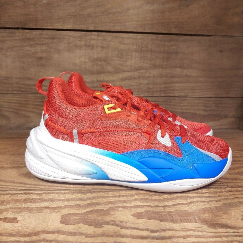 NWB Puma RS-Dreamer Super Mario 64 Red Blue 194652-01 Youth Size 5C /Women’s 6.5